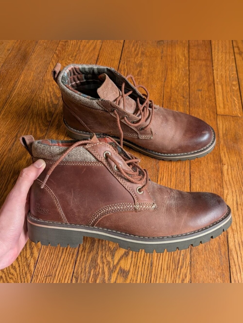 G.H. Bass Luke Chukka Men's Brown Leather Ankle Boots